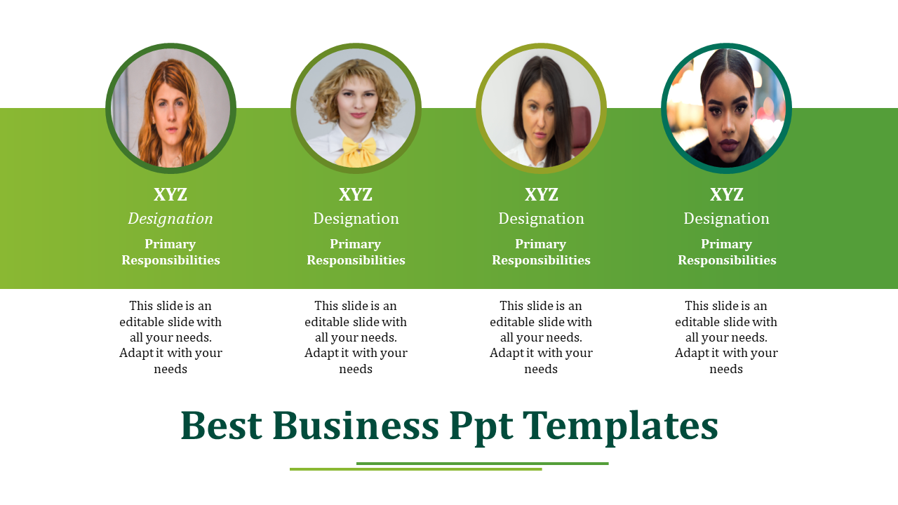 Free - Attractive Business PPT Templates Presentation Themes